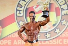 Courense Nelson Rodrigues campeão europeu em Men’s Physique