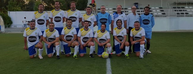 Futebol veterano do courense no arranque da época