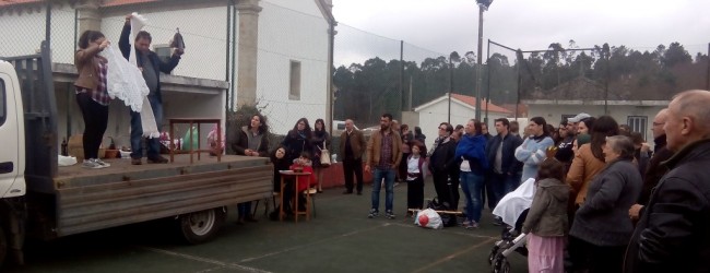 Carnaval e santa Maria de mãos dadas